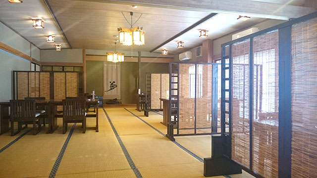 会津西山温泉 滝の湯 食事処